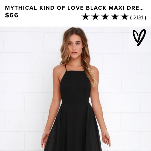 Black Lulus prom dress size xs - Picture 1 of 6